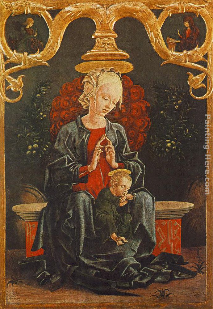 Cosme Tura Madonna and Child in a Garden
